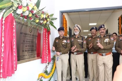 डीजीपी गौरव यादव ने अति-आधुनिक ए.एन.टी.एफ. रेंज दफ़्तर का किया उद्घाटन, नशे के ख़ात्मे का संकल्प दोहराया