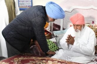 श्री गुरु रविदास बाणी अध्ययन केंद्र के लिए पंजाब सरकार ने 10.50 एकड़ भूमि का कब्जा लिया: हरपाल सिंह चीमा