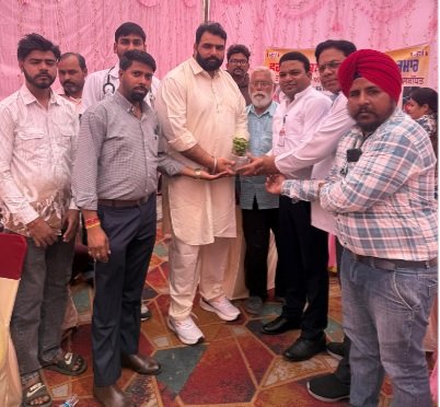 मैडीकल कैंप में 150 मरीजों का हुआ चैकअप