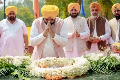 शहीद-ए-आज़म भगत सिंह, राजगुरु और सुखदेव को ‘भारत रत्न’ दिए जाने की मांग की थी, पर भाजपा सरकार ने नहीं मानी: भगवंत मान