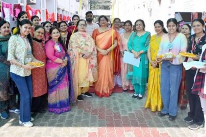 एच.एम.वी. मेें रंगों के साथ पर्यावरण जागरूकता का संगम : ‘ईको-रंग उत्सव’