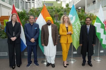 मुख्यमंत्री भगवंत सिंह मान द्वारा मोहाली में अनुसंधान एवं विकास केंद्र स्थापित करने की संभावना तलाशने के लिए वैश्विक सेमीकंडक्टर दिग्गज एन.एक्स.पी. को हार्दिक निमंत्रण