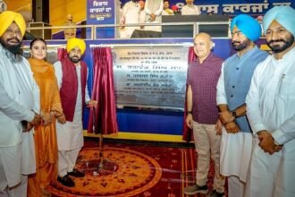 मुख्यमंत्री भगवंत सिंह मान के नेतृत्व में विकास कार्य जारी; मोगा में बहु-करोड़ी प्रोजेक्ट्स का उद्घाटन