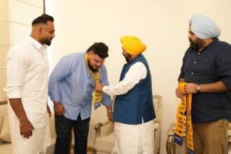 रुस्तम-ए-हिन्द पहलवान प्रीतपाल फगवाड़ा ‘आप’ में शामिल