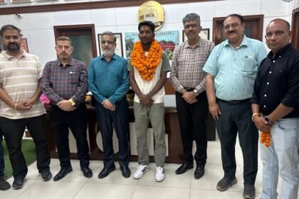 डी.ए.वी. कॉलेज, जालंधर के छात्र का भारतीय अंडर-19 क्रिकेट टीम में चयन