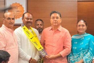 सीनियर भाजपा नेता जॉर्ज सागर सैकड़ों साथियों के साथ आप में हुए शामिल