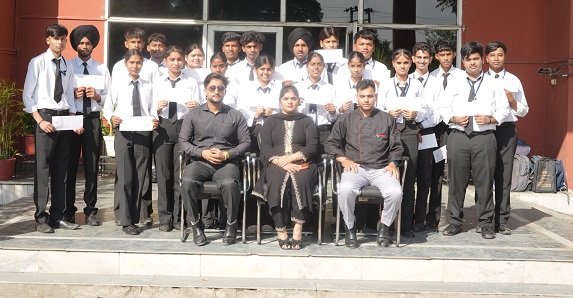 सेंट सोल्जर होटल मैनेजमेंट के छात्रों ने पूरे भारत में शीर्ष होटल इंटर्नशिप हासिल कीं
