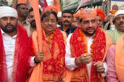 बस्ती दानिशमंदा में निकली भव्य कलश यात्रा एवं संध्या फेरी, श्रद्धा और भक्ति से गूंजा पूरा क्षेत्र